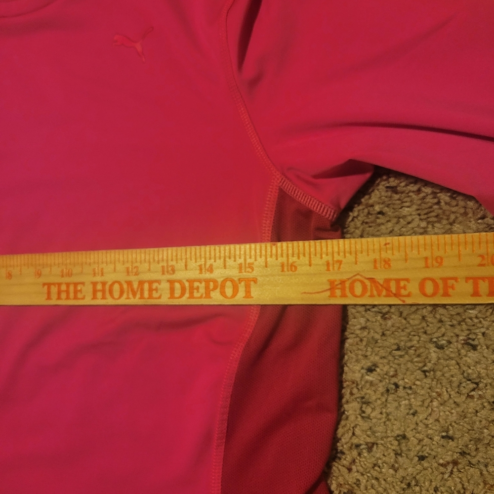 Puma dryCELL Fuchsia Pullover with Striped Accents - Picture 4 of 4